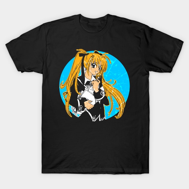 Manga Girl T-Shirt by Mila46